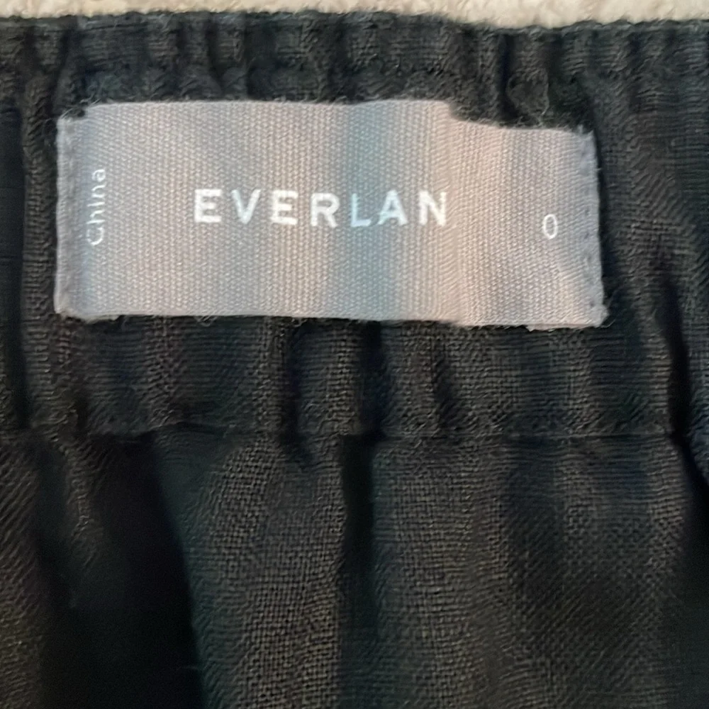Everlane Linen Square-Neck Jumpsuit